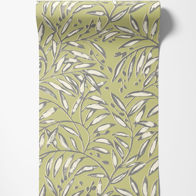 Dutch Wallcoverings Dutch Wallcoverings - FC Riches of Nature- Lorena Vine Willow - Vliesbehang - 10m x 50cm - RON50109W