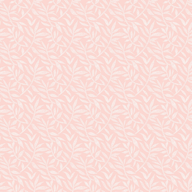 Dutch Wallcoverings Dutch Wallcoverings - FC Riches of Nature- Dotty Leaf Blossom - Vliesbehang - 10m x 50cm - RON50137W