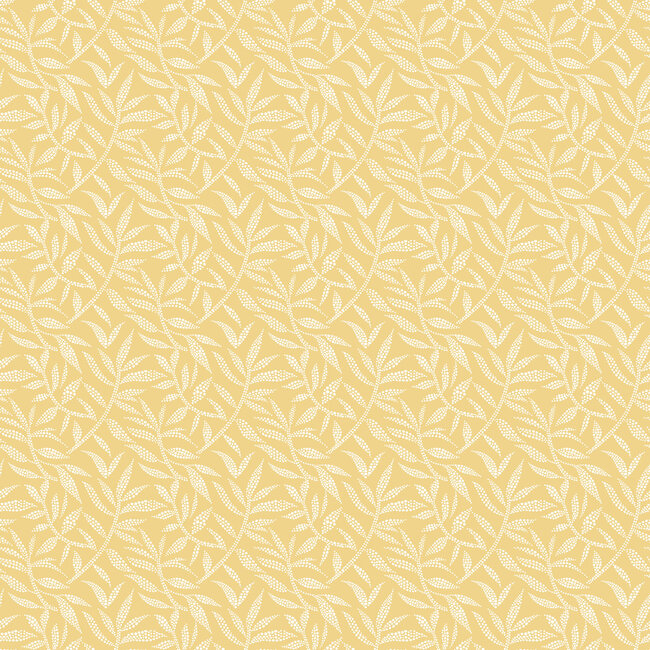Dutch Wallcoverings Dutch Wallcoverings - FC Riches of Nature- Dotty Leaf Corn - Vliesbehang - 10m x 50cm - RON50140W