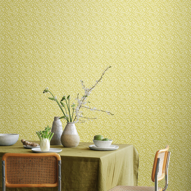 Dutch Wallcoverings Dutch Wallcoverings - FC Riches of Nature- Dotty Leaf Fern - Vliesbehang - 10m x 50cm - RON50141W