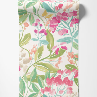 Dutch Wallcoverings Dutch Wallcoverings - FC Riches of Nature- Florence Pastel Mix - RON50102W