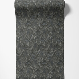 Dutch Wallcoverings Dutch Wallcoverings - FC Roberto Cavalli 9- veer zwart - 21001