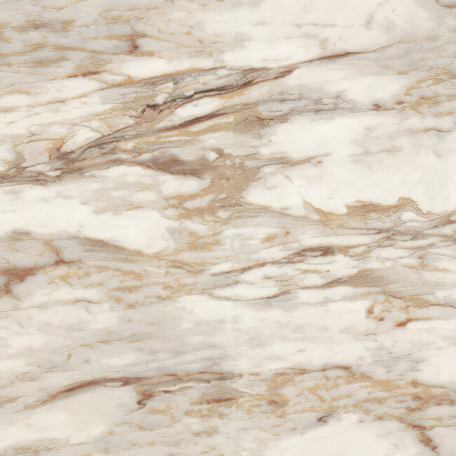 Dutch Wallcoverings Dutch Wallcoverings - FC Roberto Cavalli 9- marmer beige - Vliesbehang - 10m x 106cm - 21021