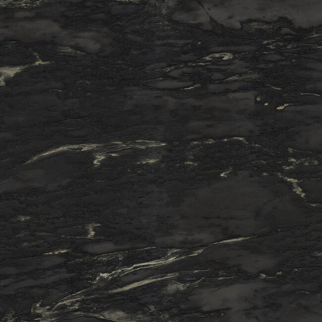 Dutch Wallcoverings Dutch Wallcoverings - FC Roberto Cavalli 9- marmer zwart - Vliesbehang - 10m x 106cm - 21026