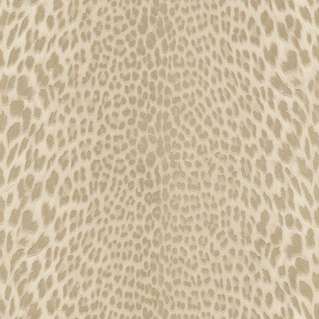 Dutch Wallcoverings Dutch Wallcoverings - FC Roberto Cavalli 9- panter beige - Vliesbehang - 10m x 106cm - 21043