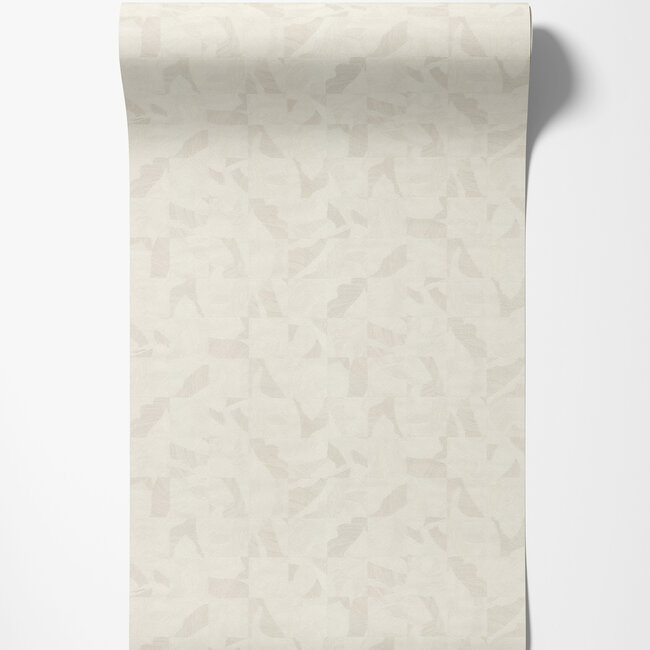 Dutch Wallcoverings Dutch Wallcoverings - FC Roberto Cavalli 9- blok wit - Vliesbehang - 10m x 106cm - 21062