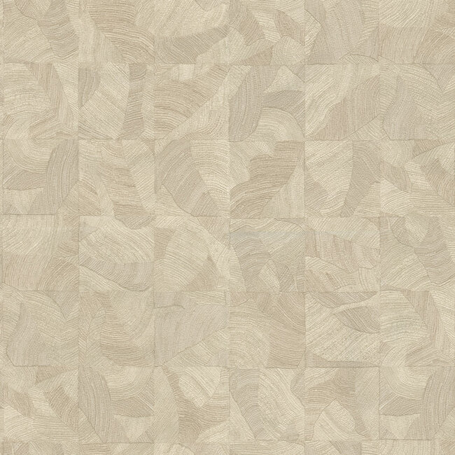 Dutch Wallcoverings Dutch Wallcoverings - FC Roberto Cavalli 9- blok beige - Vliesbehang - 10m x 106cm - 21066