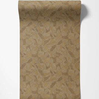 Dutch Wallcoverings Dutch Wallcoverings - FC Roberto Cavalli 9- blok goud - 21069