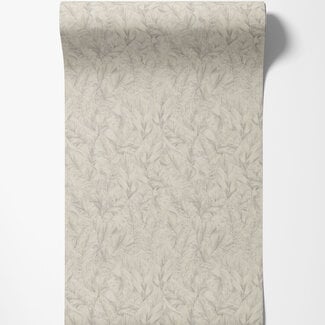 Dutch Wallcoverings Dutch Wallcoverings - FC Roberto Cavalli 9- bladeren beige - 21074