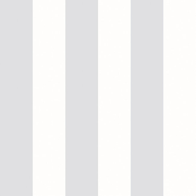 Dutch Wallcoverings Dutch Wallcoverings - FC Simply Stripes - Bloc Stripe Dove - Vliesbehang - 10m x 50cm - SIS50102W