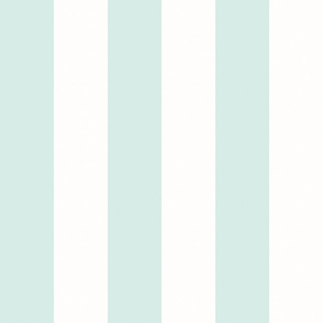 Dutch Wallcoverings Dutch Wallcoverings - FC Simply Stripes - Bloc Stripe Duckegg - Vliesbehang - 10m x 50cm - SIS50103W