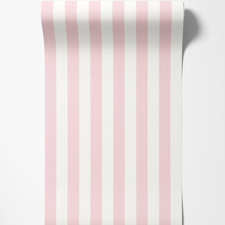 Dutch Wallcoverings Dutch Wallcoverings - FC Simply Stripes - Candy Stripe Rose - SIS50121W