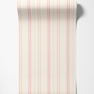 Dutch Wallcoverings Dutch Wallcoverings - FC Simply Stripes - Ribbon Stripe Blossom - SIS50129W