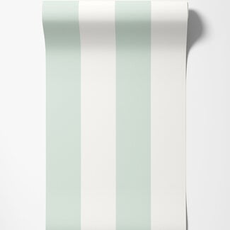 Dutch Wallcoverings Dutch Wallcoverings - FC Simply Stripes - Wide Stripe Seafoam - SIS50145W