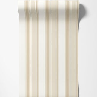 Dutch Wallcoverings Dutch Wallcoverings - FC Simply Stripes - Bar Stripe Sandstone - SIS50150W