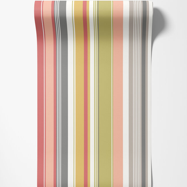 Dutch Wallcoverings Dutch Wallcoverings - FC So Stripey - Barcode Ocean - Vliesbehang - 10m x 50cm - STR50101W