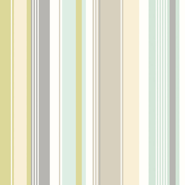 Dutch Wallcoverings Dutch Wallcoverings - FC So Stripey - Barcode Smokey  - Vliesbehang - 10m x 50cm - STR50109W