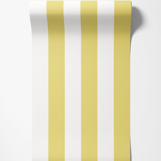 Dutch Wallcoverings Dutch Wallcoverings - FC So Stripey - Bloc Stripe Chartreuse - STR50111W
