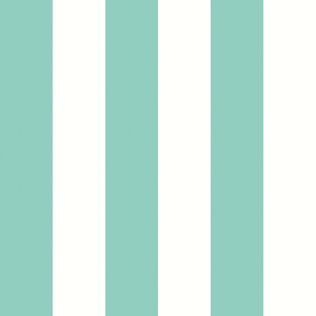 Dutch Wallcoverings Dutch Wallcoverings - FC So Stripey - Bloc Stripe Jade - Vliesbehang - 10m x 50cm - STR50116W