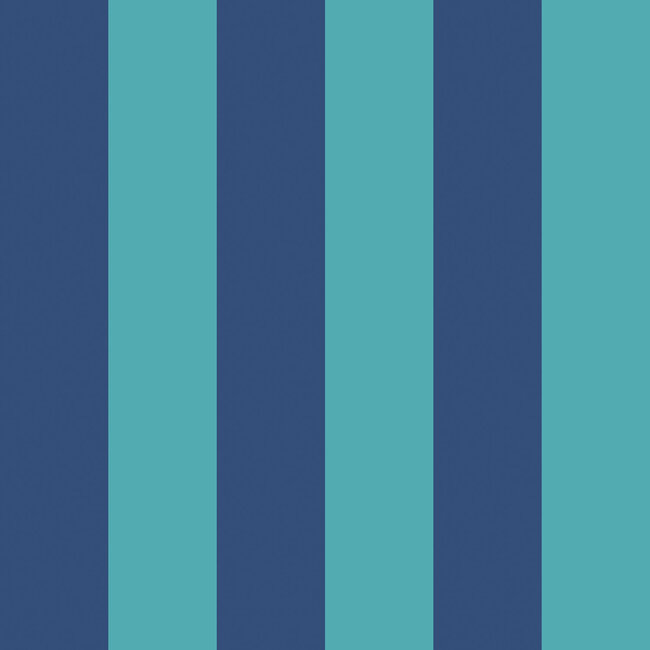 Dutch Wallcoverings Dutch Wallcoverings - FC So Stripey - Bloc Stripe Inky - Vliesbehang - 10m x 50cm - STR50118W