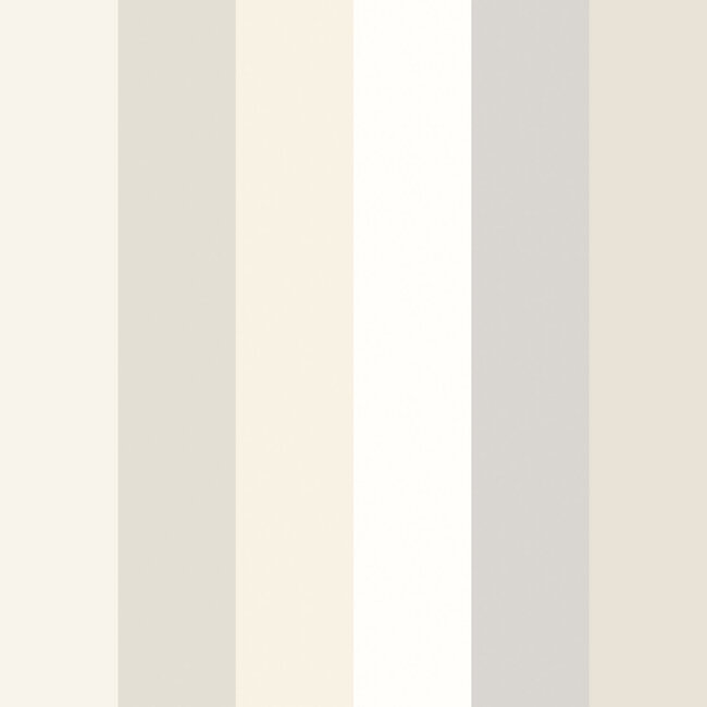 Dutch Wallcoverings Dutch Wallcoverings - FC So Stripey - Rainbow Bloc Oyster - Vliesbehang - 10m x 50cm - STR50125W