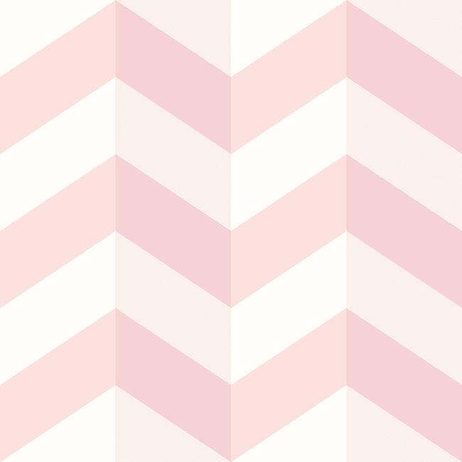 Dutch Wallcoverings Dutch Wallcoverings - FC So Stripey - Illusion Chevron Ballet Slipper - Vliesbehang - 10m x 50cm - STR50133W