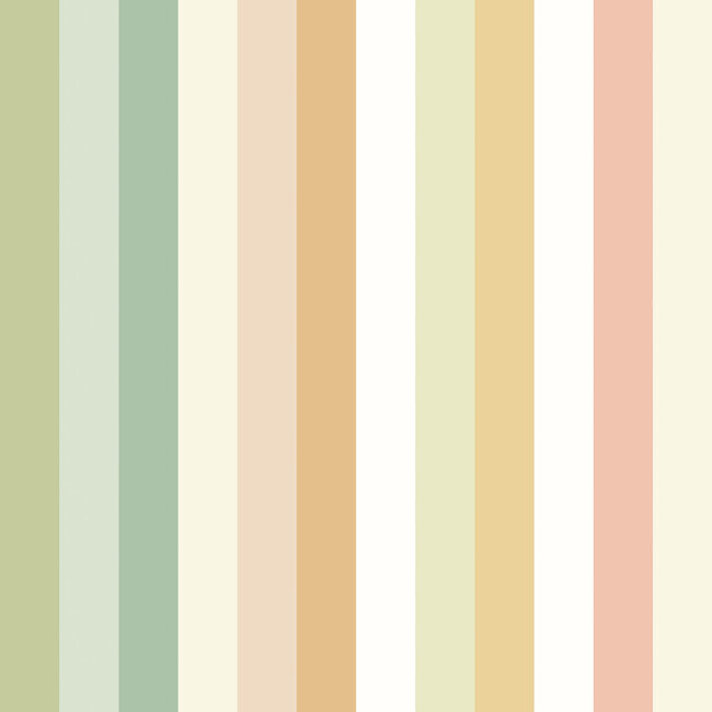 Dutch Wallcoverings Dutch Wallcoverings - FC So Stripey - Kaleidoscope Sand Drift - Vliesbehang - 10m x 50cm - STR50140W