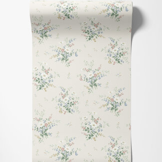 Dutch Wallcoverings Dutch Wallcoverings - FC Sommarang- Olivia pink - 16001