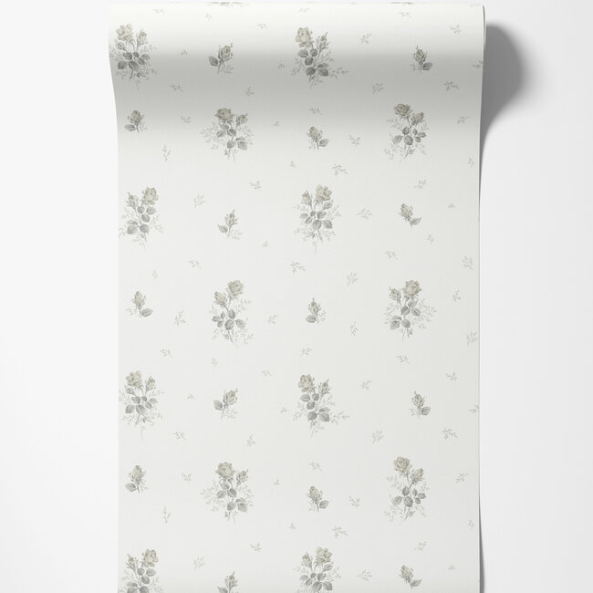 Dutch Wallcoverings Dutch Wallcoverings - FC Sommarang- Rosmarie beige - Vliesbehang - 10m x 53cm - 16005