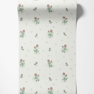 Dutch Wallcoverings Dutch Wallcoverings - FC Sommarang- Rosmarie green  - 16007