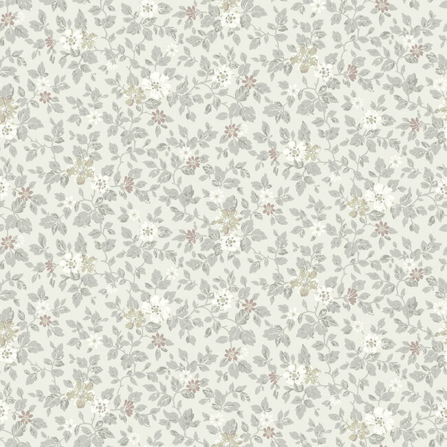 Dutch Wallcoverings Dutch Wallcoverings - FC Sommarang- Linnea beige - Vliesbehang - 10m x 53cm - 16011