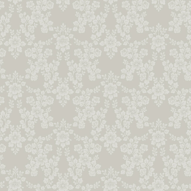 Dutch Wallcoverings Dutch Wallcoverings - FC Sommarang- Rosita beige - Vliesbehang - 10m x 53cm - 16030