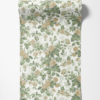 Dutch Wallcoverings Dutch Wallcoverings - FC Sommarang- Rosdalen yellow - 16035