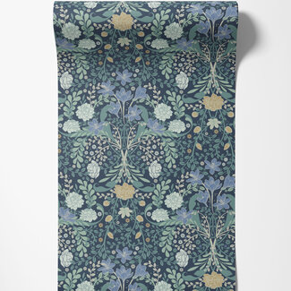 Dutch Wallcoverings Dutch Wallcoverings - FC Sunnano- Frösö Blue - 24101