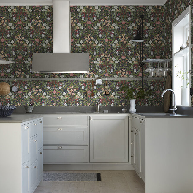 Dutch Wallcoverings Dutch Wallcoverings - FC Sunnano- Frösö Brown - Vliesbehang - 10m x 53cm - 24105