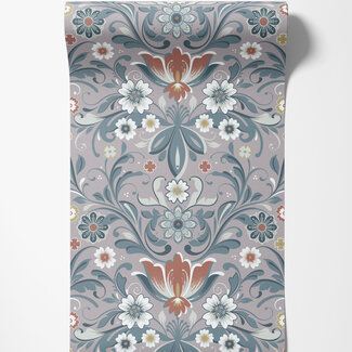 Dutch Wallcoverings Dutch Wallcoverings - FC Sunnano- Östanskär Beige/blue - 24110