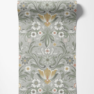 Dutch Wallcoverings Dutch Wallcoverings - FC Sunnano- Östanskär Beige/yellow - 24113