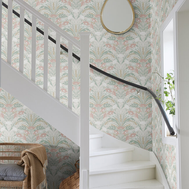 Dutch Wallcoverings Dutch Wallcoverings - FC Sunnano- Värmdö Grey - Vliesbehang - 10m x 53cm - 24119