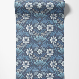 Dutch Wallcoverings Dutch Wallcoverings - FC Sunnano- Klockrike Blue - 24123