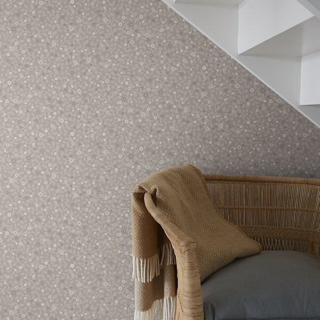 Dutch Wallcoverings Dutch Wallcoverings - FC Sunnano- Hummelvik Grey - Vliesbehang - 10m x 53cm - 24128
