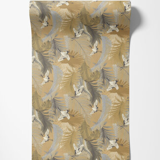 Dutch Wallcoverings Dutch Wallcoverings - FC Tendenze- vogel 10mx106cm - 73822