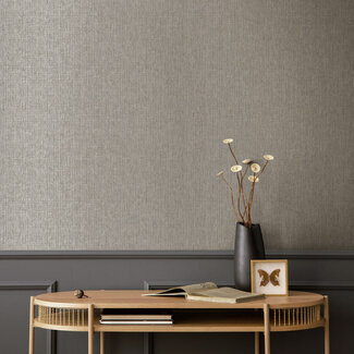 Dutch Wallcoverings Dutch Wallcoverings - FC Textura- Pique Charcoal - 66133