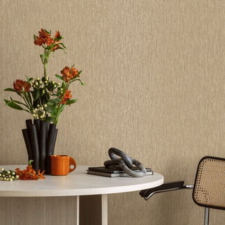 Dutch Wallcoverings Dutch Wallcoverings - FC Textura- Textura Gold/Rust - 66140