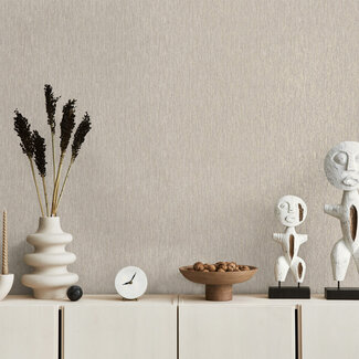 Dutch Wallcoverings Dutch Wallcoverings - FC Textura- Textura Grey - 66142