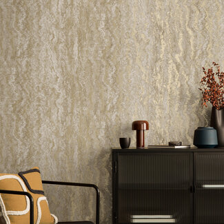 Dutch Wallcoverings Dutch Wallcoverings - FC Textura- Tinos Taupe - 66160