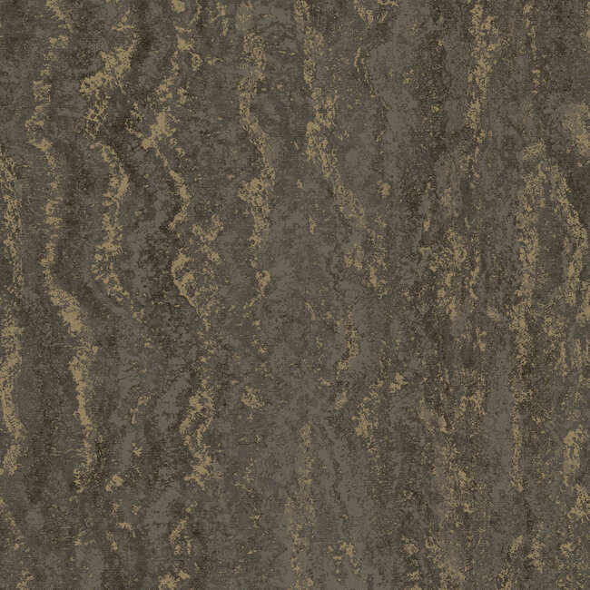 Dutch Wallcoverings Dutch Wallcoverings - FC Textura- Tinos Charcoal - Vliesbehang - 10m x 53cm - 66163