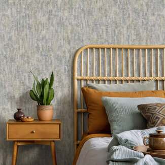 Dutch Wallcoverings Dutch Wallcoverings - FC Textura- Modulo Blue - 66181