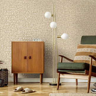 Dutch Wallcoverings Dutch Wallcoverings - FC Textura- Valora Cream - 66191
