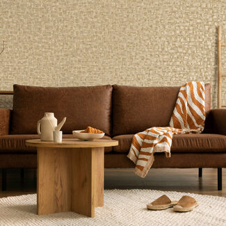 Dutch Wallcoverings Dutch Wallcoverings - FC Textura- Valora Beige - 66192