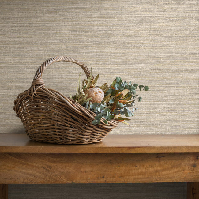 Dutch Wallcoverings Dutch Wallcoverings - FC Textura- Rete Grey - Vliesbehang - 10m x 53cm - 66200